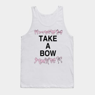 Pink Bows Take a Bow Tank Top